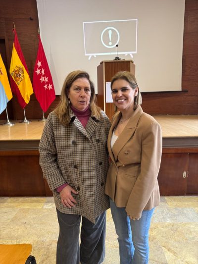 La alcaldesa de Chapinería asiste al acto de la FMM sobre formación digital para pequeños municipios