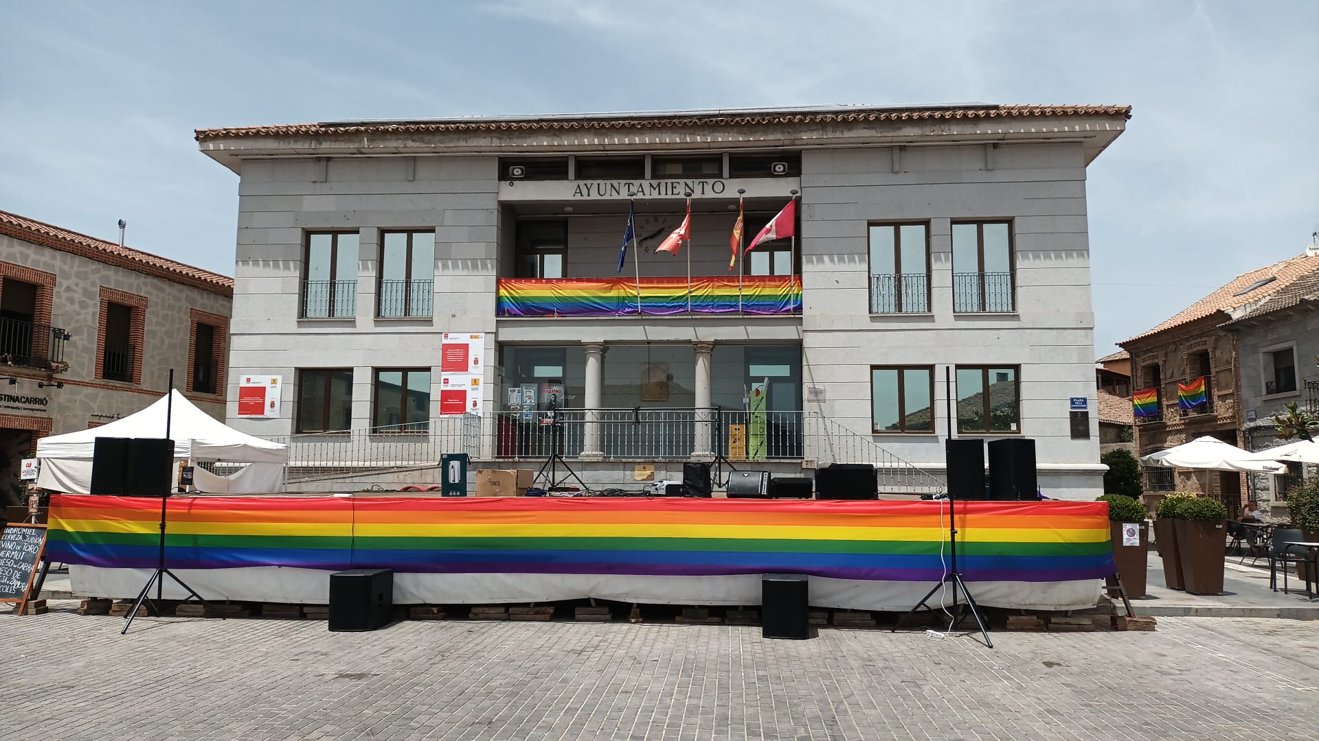 Chapinería hace historia acogiendo el primer Rural Pride de la Sierra Oeste