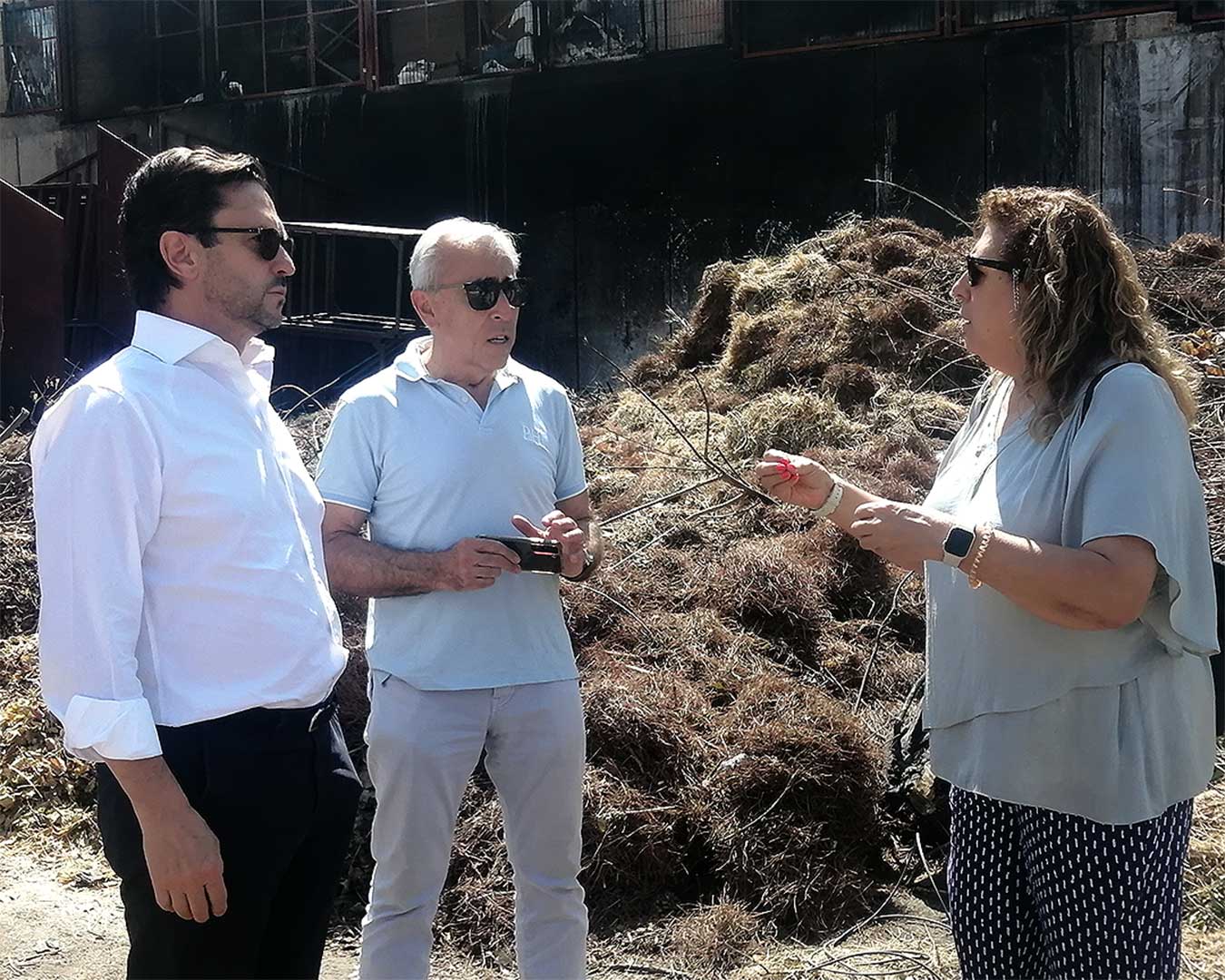 Comunidad de Madrid, Tragsa y Lucía Moya, alcaldesa de Chapinería
